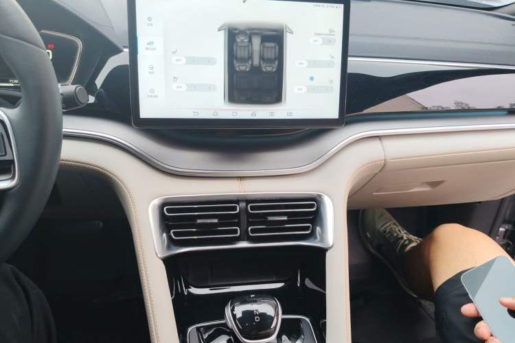Used BYD Song PLUS New Energy 2021 DM-i 110KM Flagship PLUS Audio And AC Panel