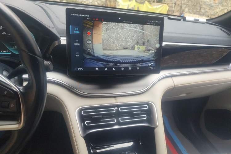 Used BYD Song PLUS New Energy 2021 DM-i 110KM Flagship PLUS Audio And AC Panel