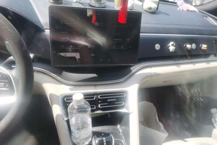 Used BYD Song PLUS New Energy 2021 EV Deluxe Model Audio And AC Panel
