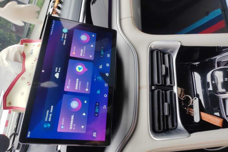 Used BYD Song PLUS New Energy 2021 DM-i 51KM Prestige Model Audio And AC Panel