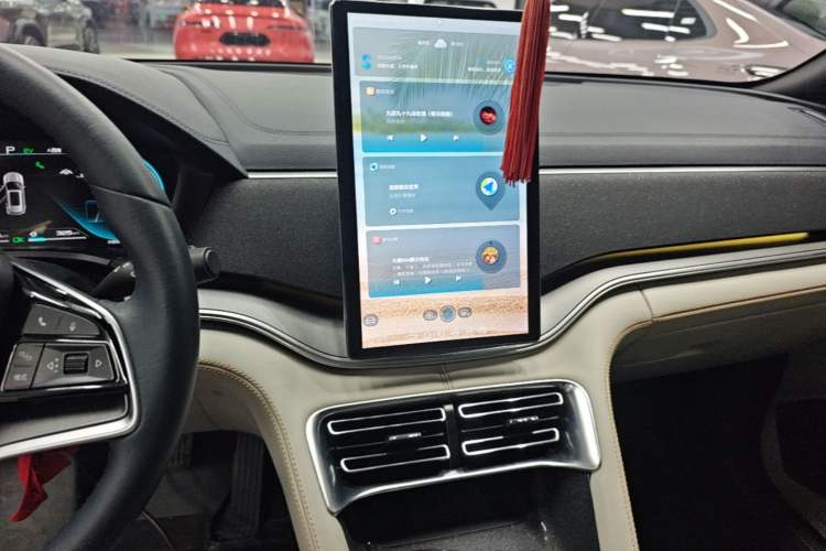 Used BYD Song PLUS New Energy 2021 DM-i 110KM Flagship PLUS Audio And AC Panel