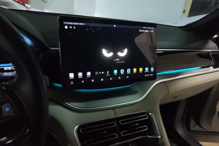 Used BYD Song PLUS New Energy 2021 DM-i 110KM Flagship Model Audio And AC Panel