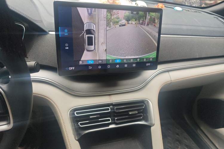 Used BYD Song PLUS New Energy 2021 DM-i 110KM Flagship PLUS Audio And AC Panel