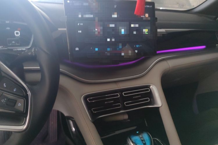 Used BYD Song PLUS New Energy 2021 DM-i 110KM Flagship PLUS Audio And AC Panel