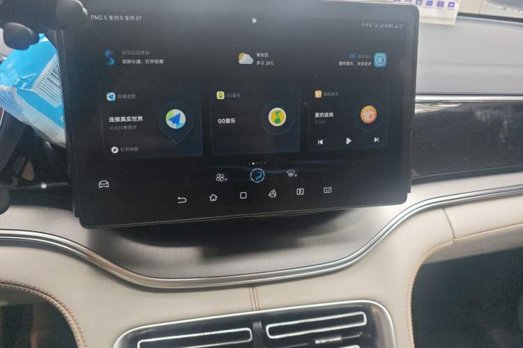 Used BYD Song PLUS New Energy 2021 DM-i 110KM Flagship Model Audio And AC Panel