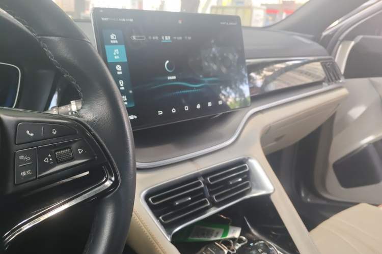 Used BYD Song PLUS New Energy 2021 DM-i 110KM Flagship Model Audio And AC Panel