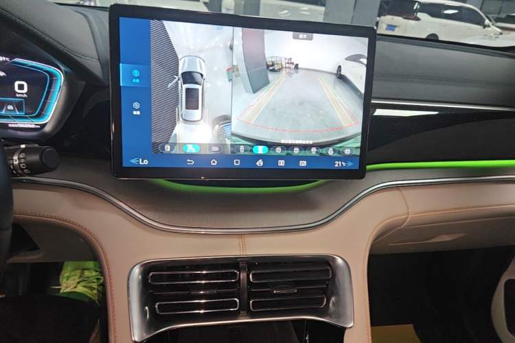 Used BYD Song PLUS New Energy 2021 DM-i 110KM Flagship PLUS Audio And AC Panel
