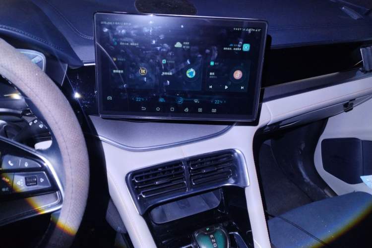 Used BYD Song PLUS New Energy 2021 DM-i 110KM Flagship PLUS Audio And AC Panel