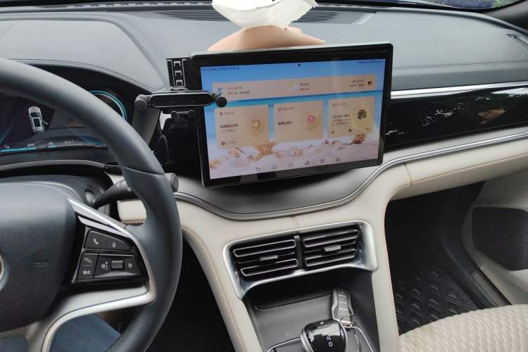 Used BYD Song PLUS New Energy 2021 DM-i 110KM Flagship PLUS Audio And AC Panel