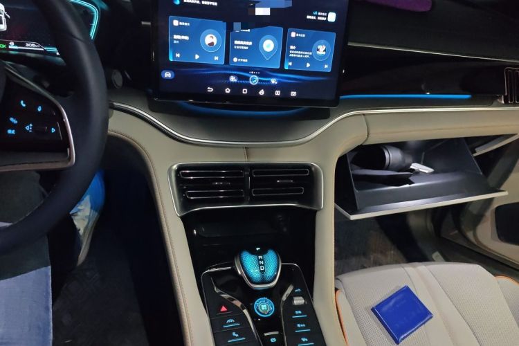 Used BYD Song PLUS New Energy 2021 DM-i 110KM Flagship PLUS Audio And AC Panel