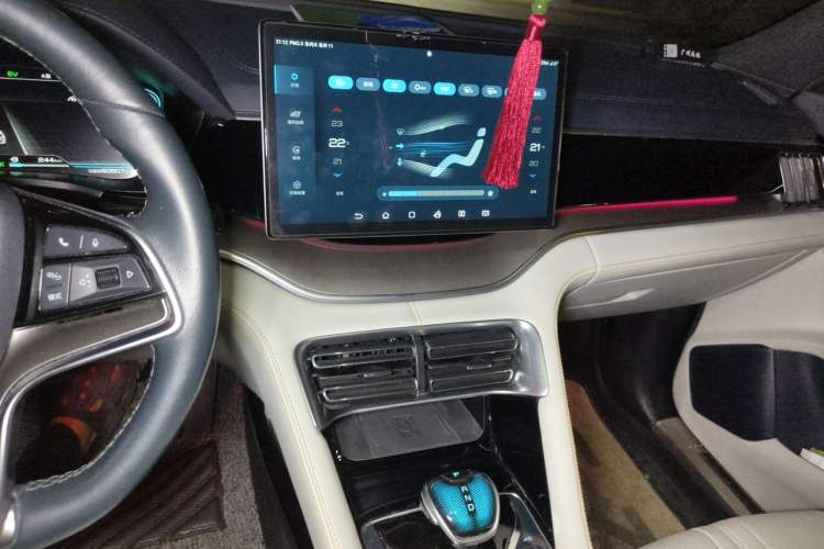 Used BYD Song PLUS New Energy 2021 DM-i 110KM Flagship PLUS Audio And AC Panel