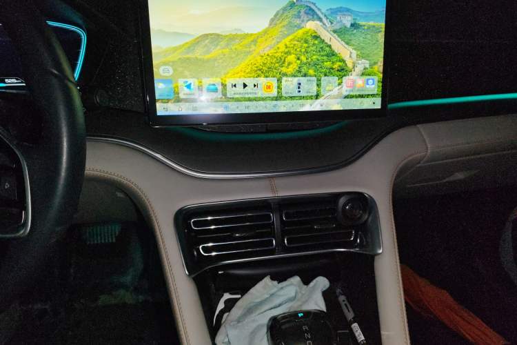 Used BYD Song PLUS New Energy 2021 DM-i 51KM Prestige Model Audio And AC Panel