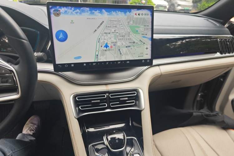 Used BYD Song PLUS New Energy 2021 DM-i 51KM Prestige Model Audio And AC Panel