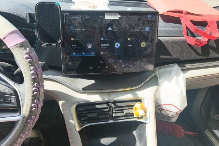 Used BYD Song PLUS New Energy 2021 DM-i 110KM Flagship PLUS Audio And AC Panel