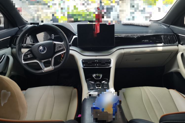 Used BYD Song PLUS New Energy 2021 DM-i 51KM Prestige Model Center Console