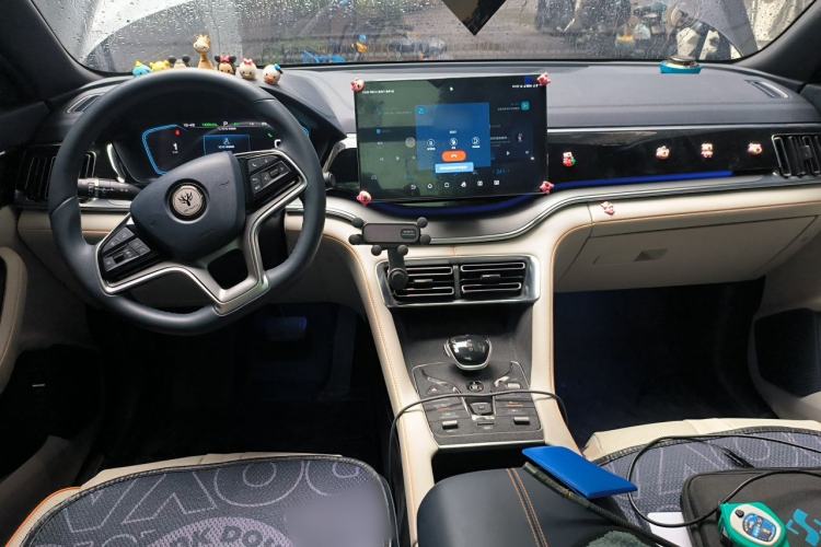 Used BYD Song PLUS New Energy 2021 DM-i 110KM Flagship PLUS Center Console