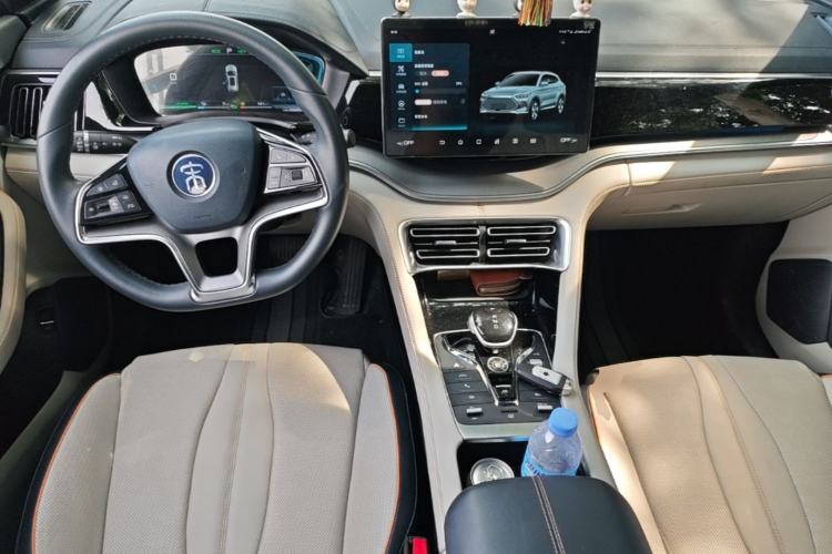Used BYD Song PLUS New Energy 2021 DM-i 51KM Prestige Model Center Console
