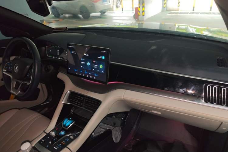 Used BYD Song PLUS New Energy 2021 DM-i 110KM Flagship PLUS Center Console