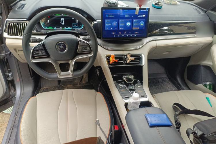 Used BYD Song PLUS New Energy 2021 DM-i 51KM Prestige Model Center Console