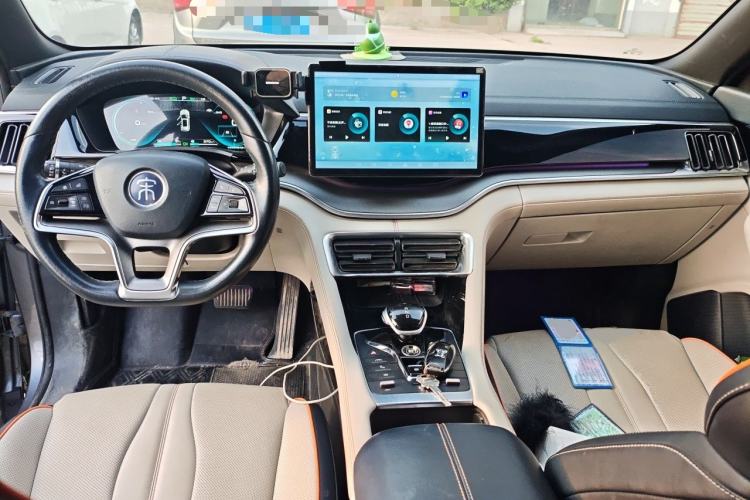 Used BYD Song PLUS New Energy 2021 DM-i 110KM Flagship PLUS Center Console