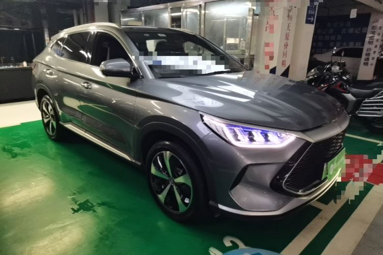 Used BYD Song PLUS New Energy 2021 DM-i 110KM Flagship Model Front Right 45 Deg