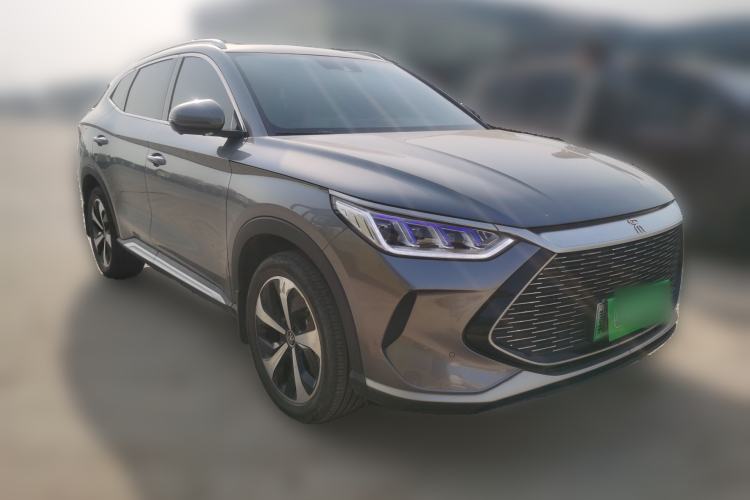 Used BYD Song PLUS New Energy 2021 DM-i 110KM Flagship PLUS Front Right 45 Deg