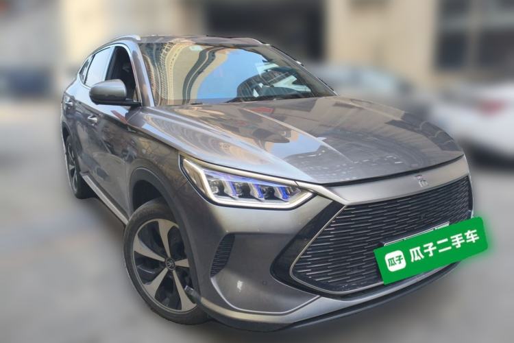 Used BYD Song PLUS New Energy 2021 DM-i 51KM Prestige Model Front Right 45 Deg
