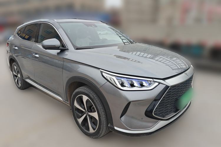 Used BYD Song PLUS New Energy 2021 DM-i 51KM Prestige Model Front Right 45 Deg