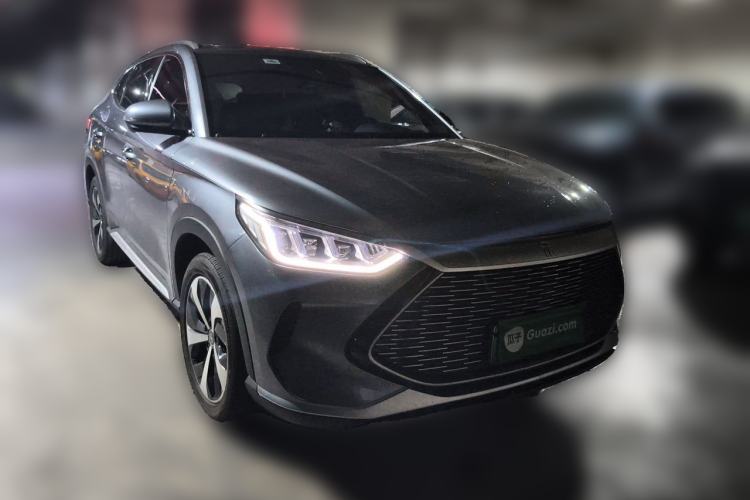 Used BYD Song PLUS New Energy 2021 DM-i 110KM Flagship Model Front Right 45 Deg
