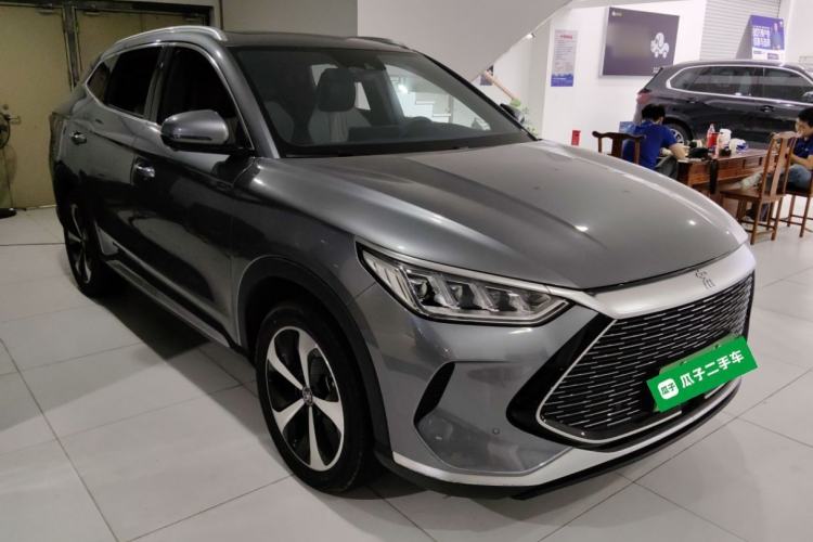 Used BYD Song PLUS New Energy 2021 DM-i 110KM Flagship PLUS Front Right 45 Deg