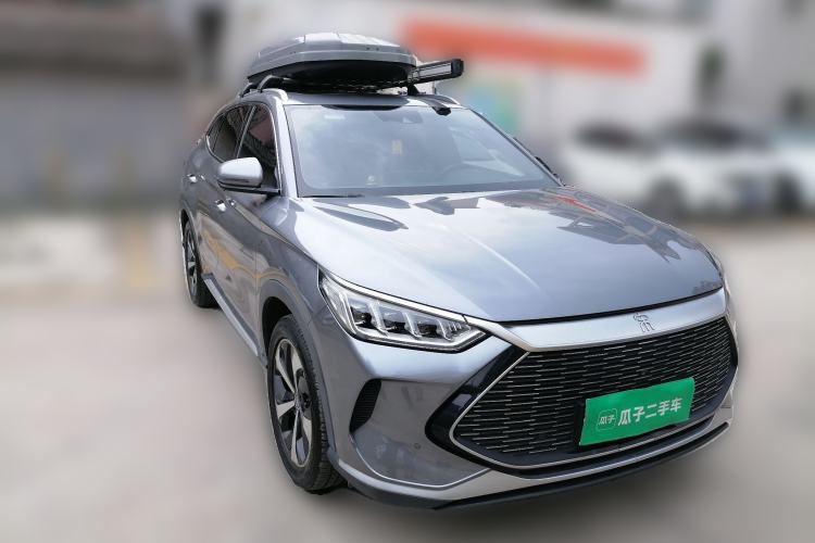 Used BYD Song PLUS New Energy 2021 DM-i 110KM Flagship Model Front Right 45 Deg
