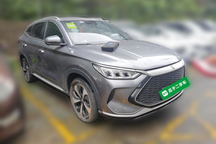 Used BYD Song PLUS New Energy 2021 DM-i 110KM Flagship Model Front Right 45 Deg