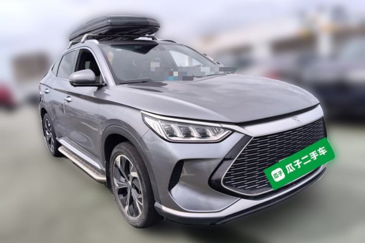 Used BYD Song PLUS New Energy 2021 DM-i 110KM Flagship Model Front Right 45 Deg