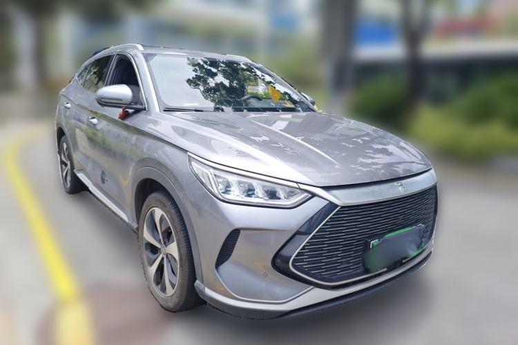 Used BYD Song PLUS New Energy 2021 DM-i 110KM Flagship PLUS 5G Edition Front Right 45 Deg