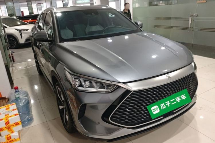 Used BYD Song PLUS New Energy 2021 DM-i 110KM Flagship PLUS Front Right 45 Deg
