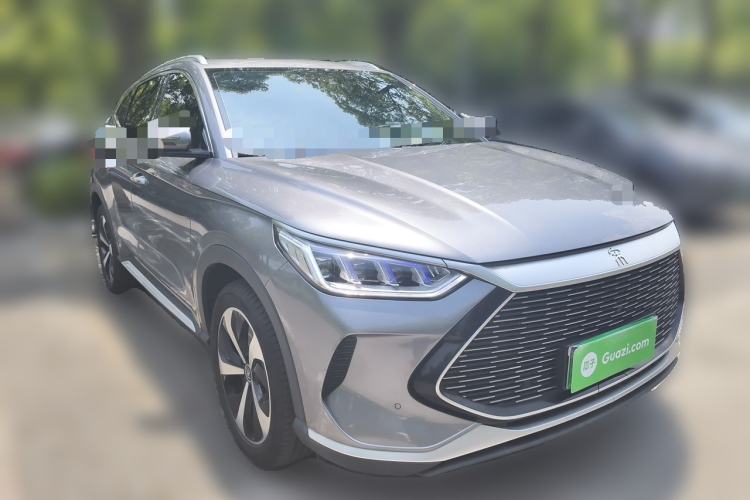 Used BYD Song PLUS New Energy 2021 DM-i 110KM Flagship Model Front Right 45 Deg