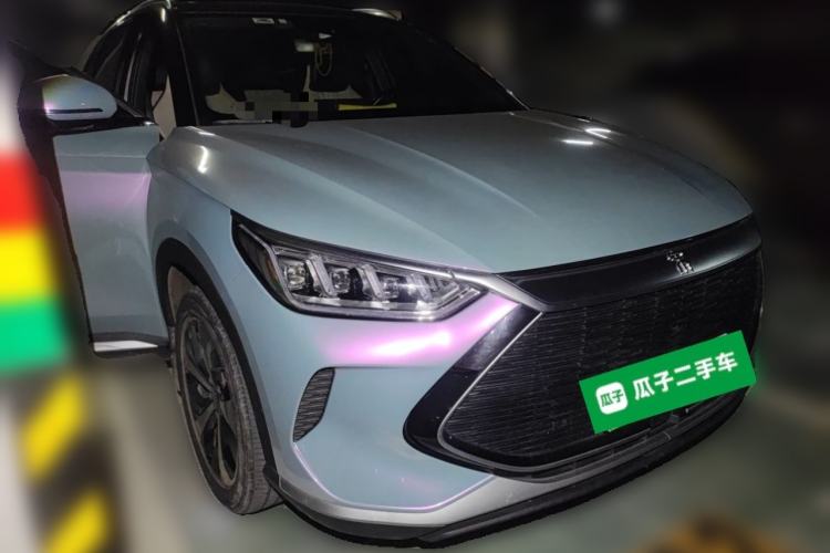 Used BYD Song PLUS New Energy 2021 DM-i 51KM Prestige Model Front Right 45 Deg