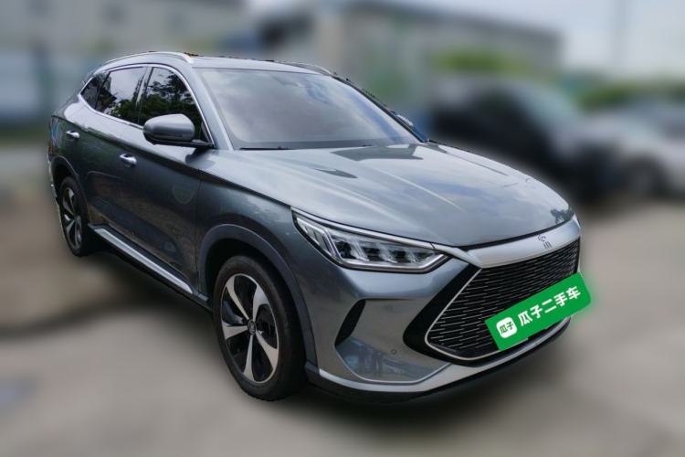 Used BYD Song PLUS New Energy 2021 DM-i 110KM Flagship PLUS Front Right 45 Deg
