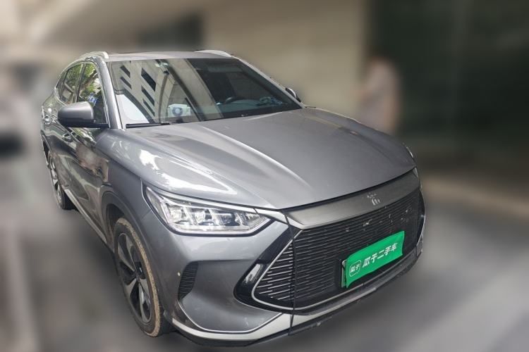 Used BYD Song PLUS New Energy 2021 DM-i 110KM Flagship Model Front Right 45 Deg