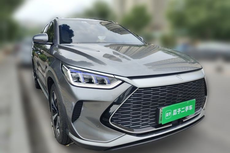 Used BYD Song PLUS New Energy 2021 DM-i 110KM Flagship PLUS Front Right 45 Deg