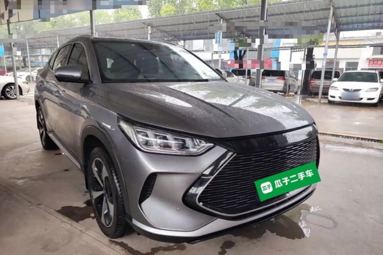 Used BYD Song PLUS New Energy 2021 DM-i 110KM Flagship Model Front Right 45 Deg