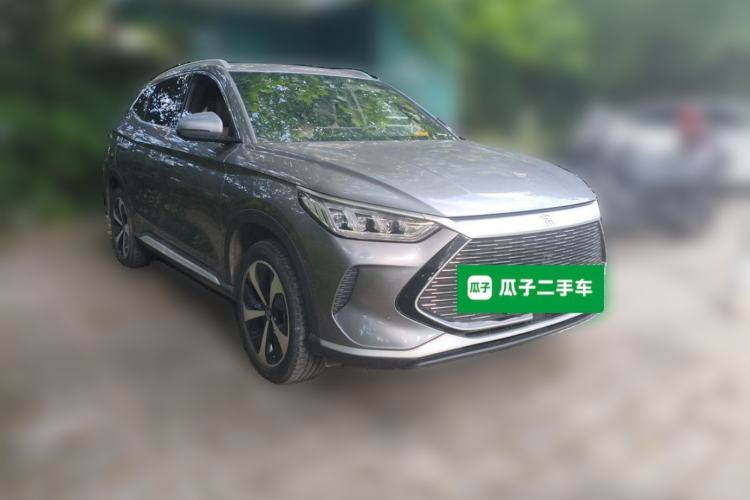 Used BYD Song PLUS New Energy 2021 DM-i 100KM Four-Wheel Drive Flagship PLUS Front Right 45 Deg