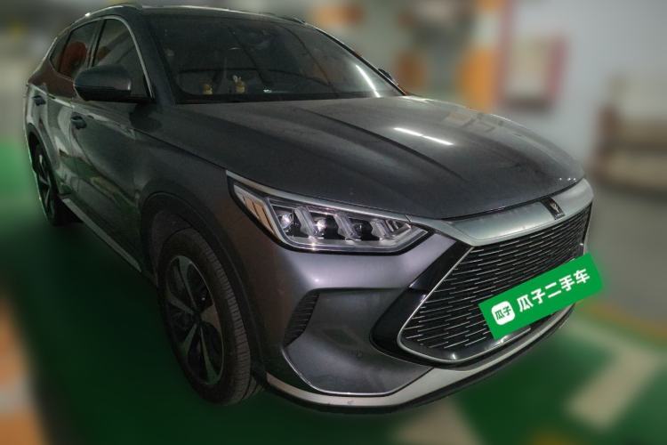Used BYD Song PLUS New Energy 2021 DM-i 51KM Prestige Model Front Right 45 Deg