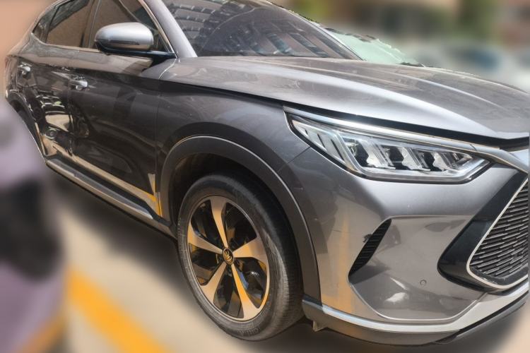 Used BYD Song PLUS New Energy 2021 DM-i 110KM Flagship Model Front Right 45 Deg