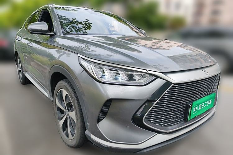 Used BYD Song PLUS New Energy 2021 DM-i 110KM Flagship Model Front Right 45 Deg