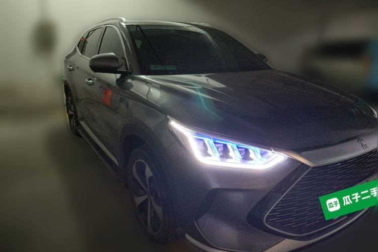 Used BYD Song PLUS New Energy 2021 DM-i 100KM Four-Wheel Drive Flagship PLUS Front Right 45 Deg