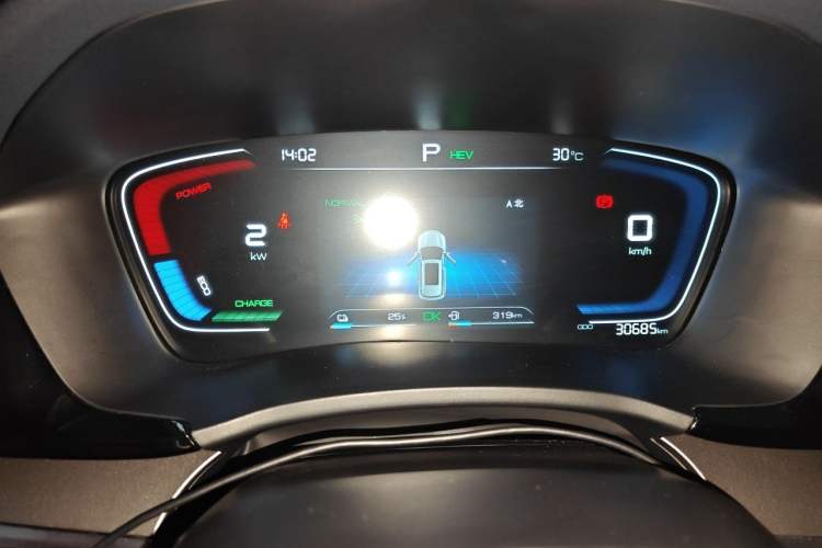 Used BYD Song PLUS New Energy 2021 DM-i 110KM Flagship Model Instrument Cluster