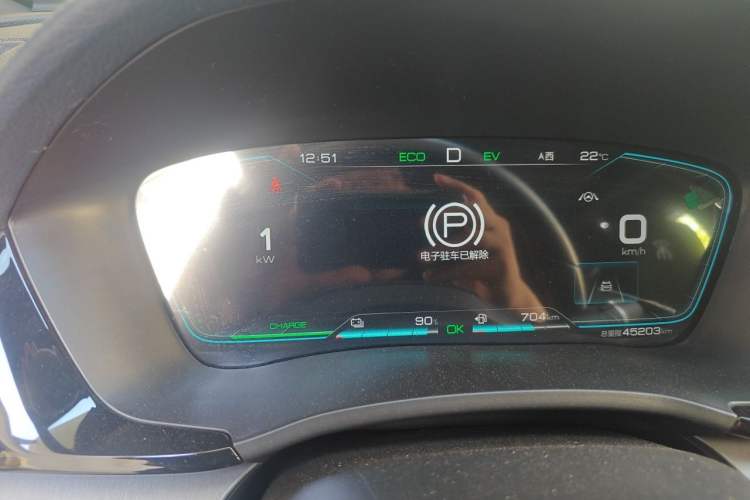 Used BYD Song PLUS New Energy 2021 DM-i 110KM Flagship PLUS Instrument Cluster