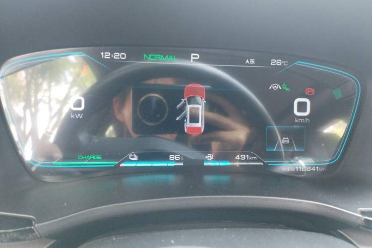 Used BYD Song PLUS New Energy 2021 DM-i 110KM Flagship Model Instrument Cluster