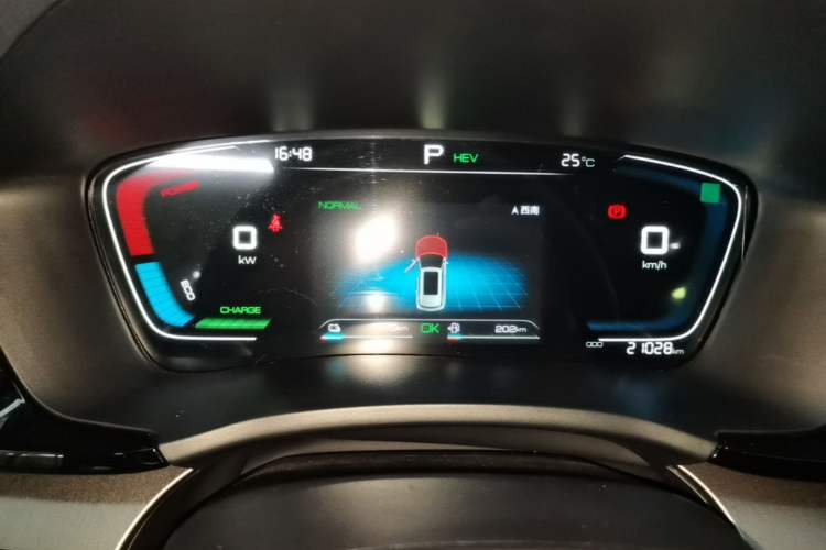 Used BYD Song PLUS New Energy 2021 DM-i 110KM Flagship Model Instrument Cluster